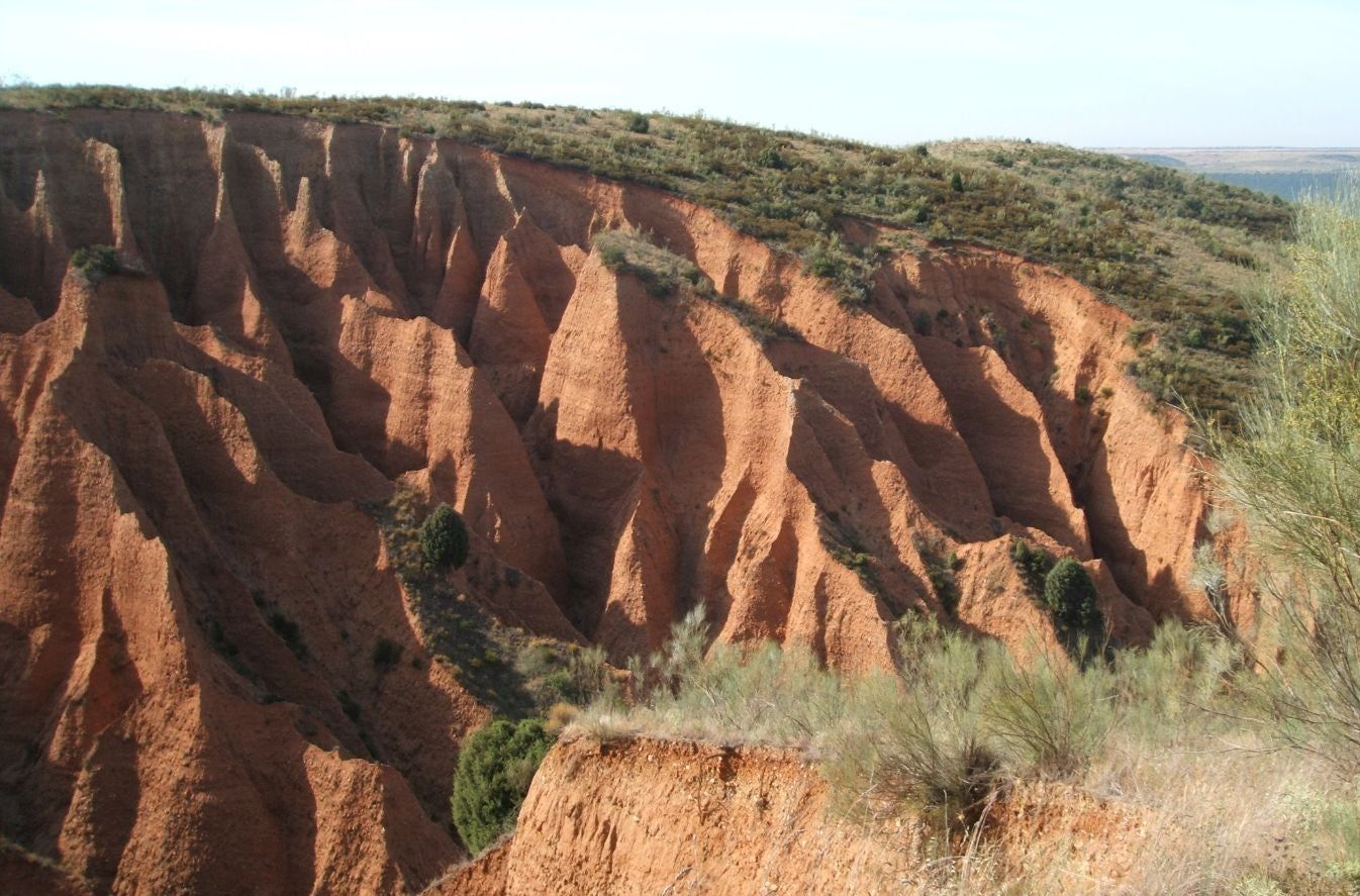 Las Cárcavas de Valdepeñas, cerca de Patones