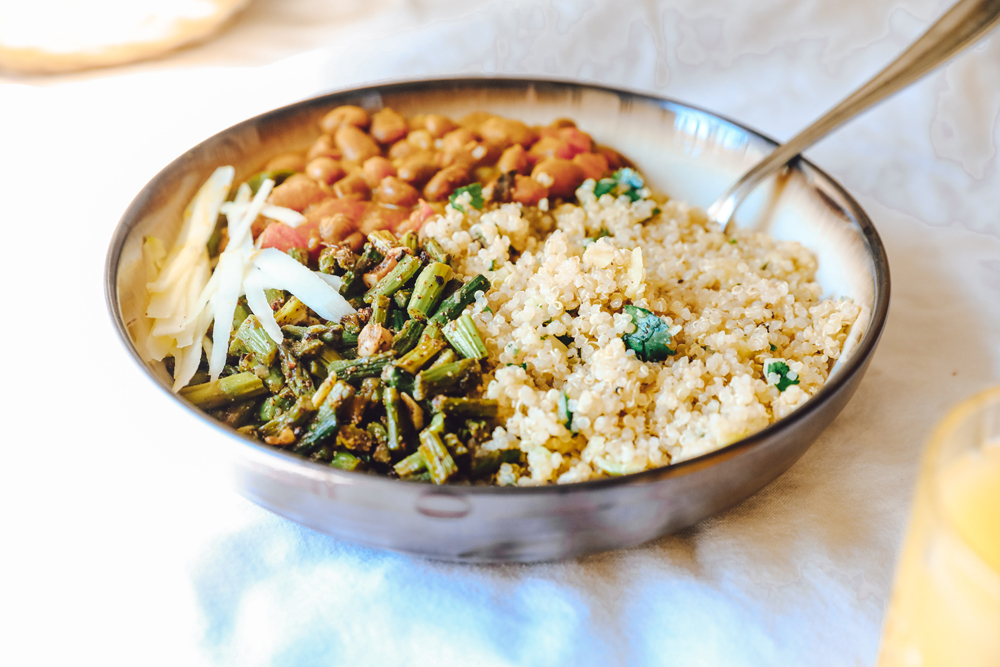 Alimentos saciantes: quinoa