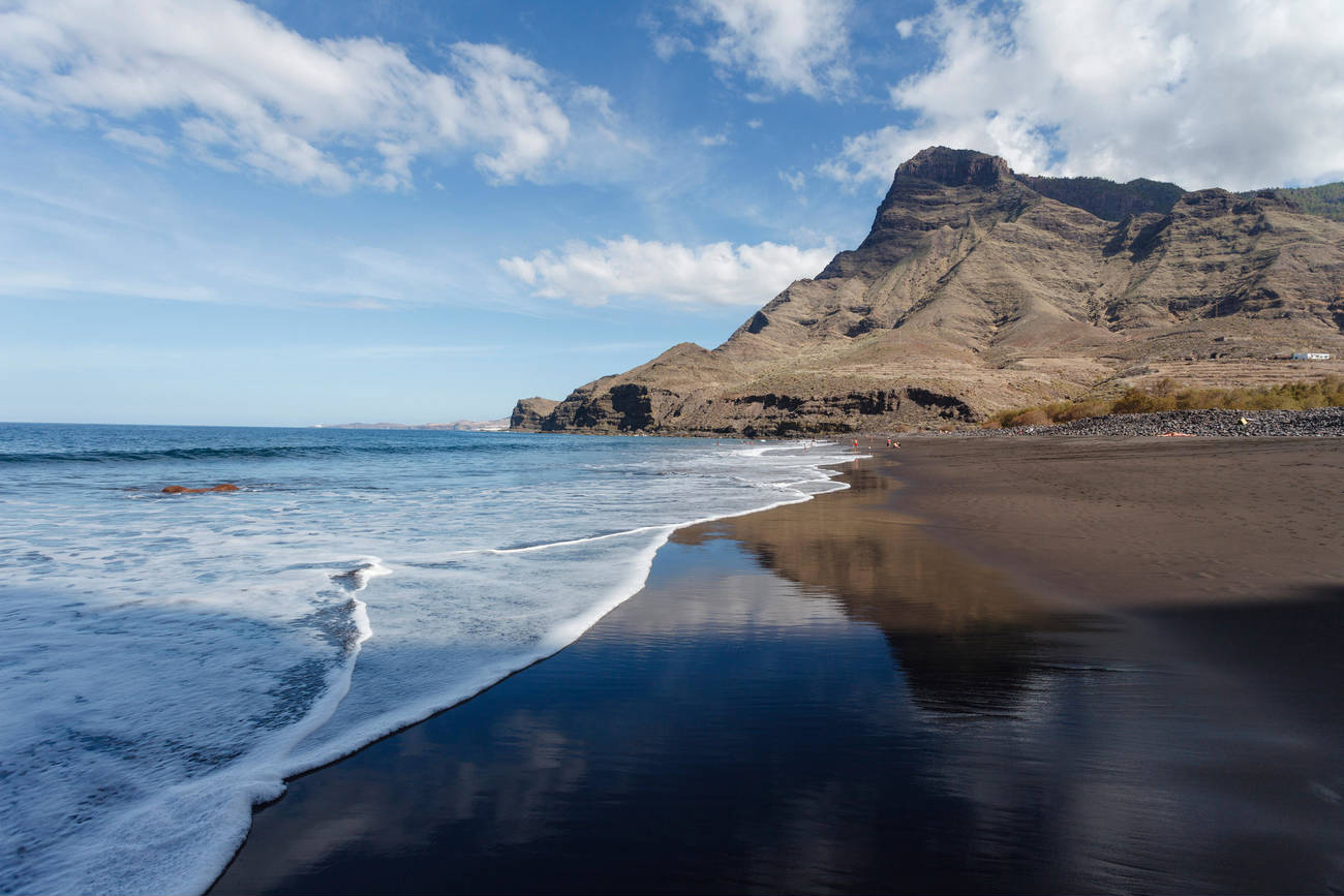 Playa Bajo el Risco (Famara, Lanzarote, Islas Canarias)