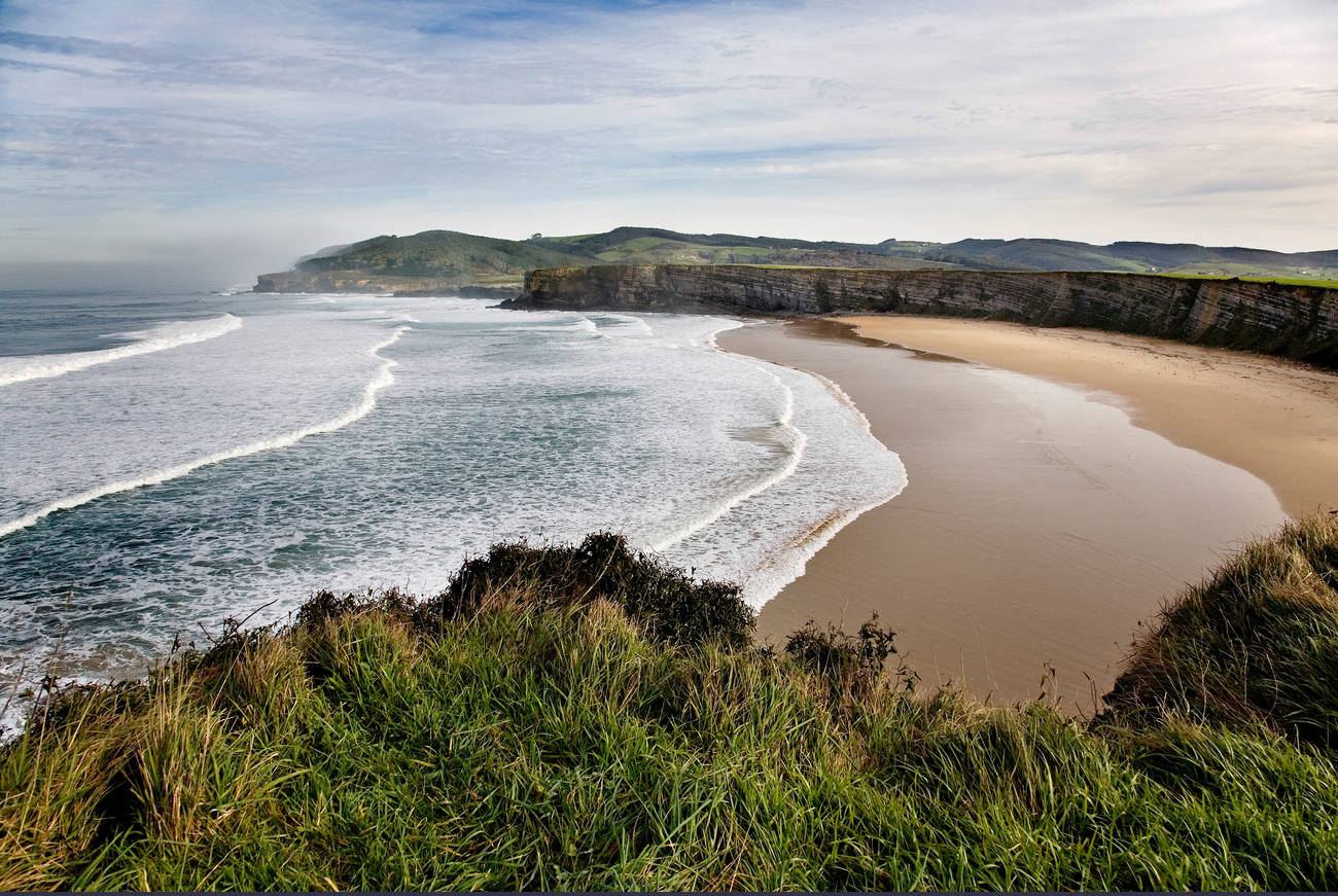 Playa de Langre (Ribamontán al Mar, Cantabria)