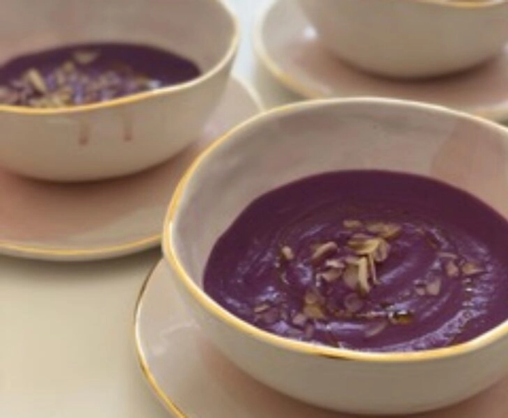 crema lombarda y manzana receta navidad
