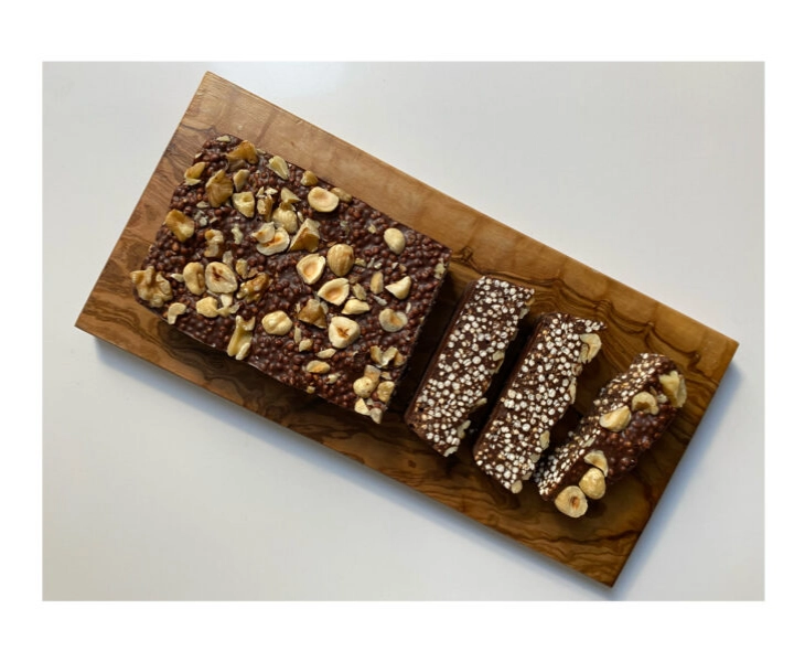 Receta de turrón de chocolate fitness