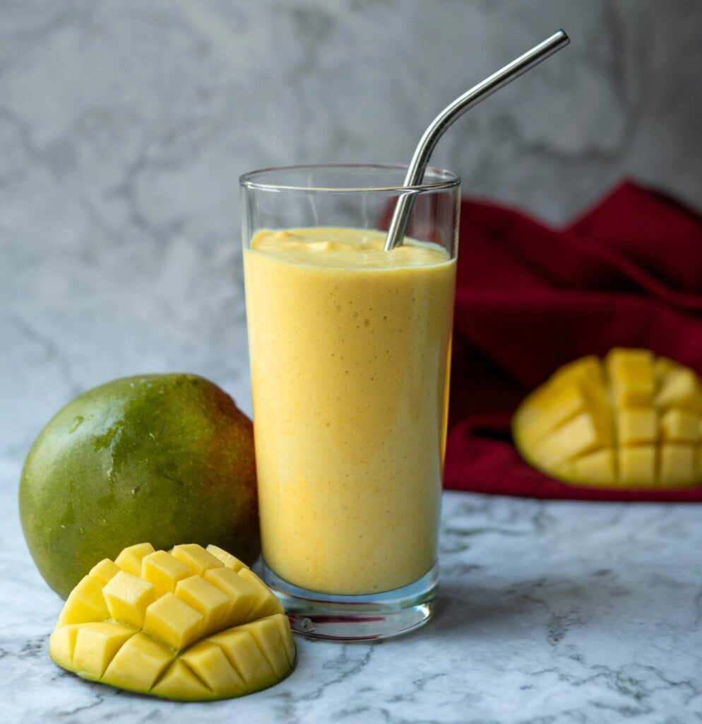 Batido energético de frutas tropicales