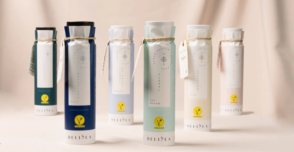 Delisea se inspira en el mar Mediterráneo para crear sus fragancias veganas.