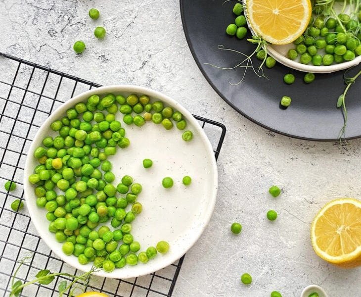Los guisantes son una proteína vegetal rica en vitaminas y minerales