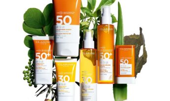 Clarins respeta los océanos con sus productos solares.