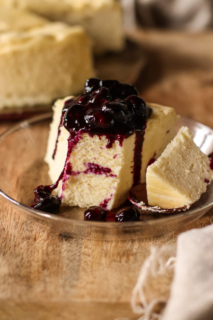 Tarta de queso nube