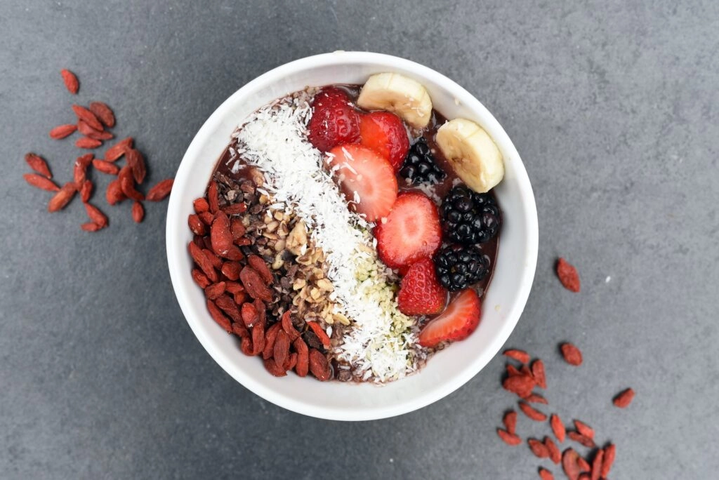 Las bayas de Goji son una fuente de antioxidantes