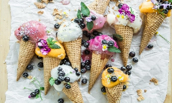 Recetas de helados saludables