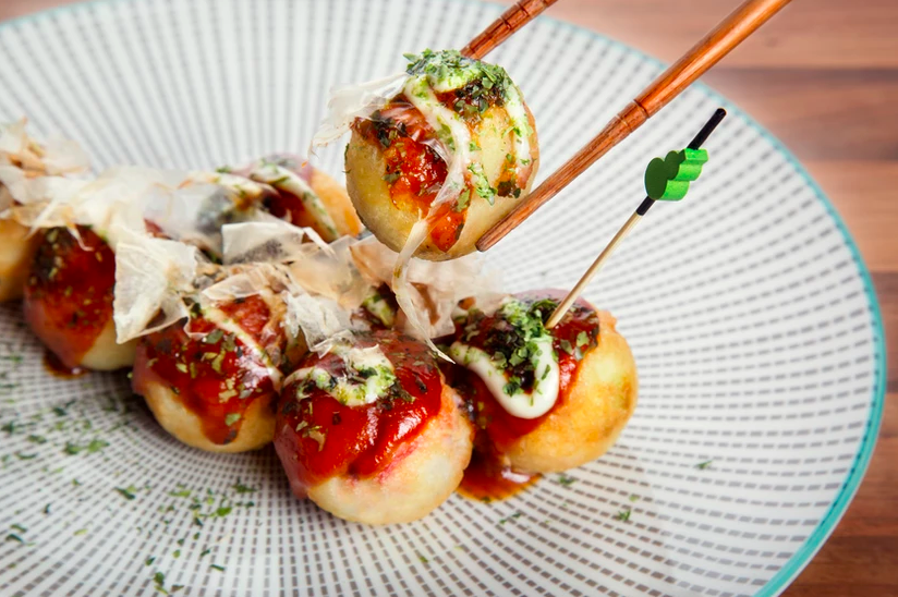 Takoyaki en Okashi Sanda