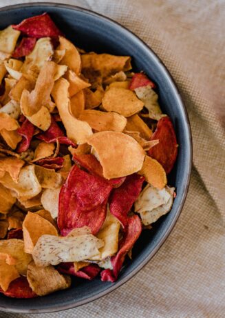 chips vegetales Alternativas saludables a las patatas fritas