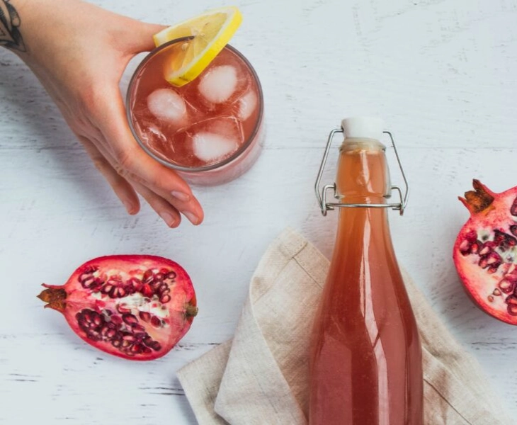 La kombucha es una bebida fermentada