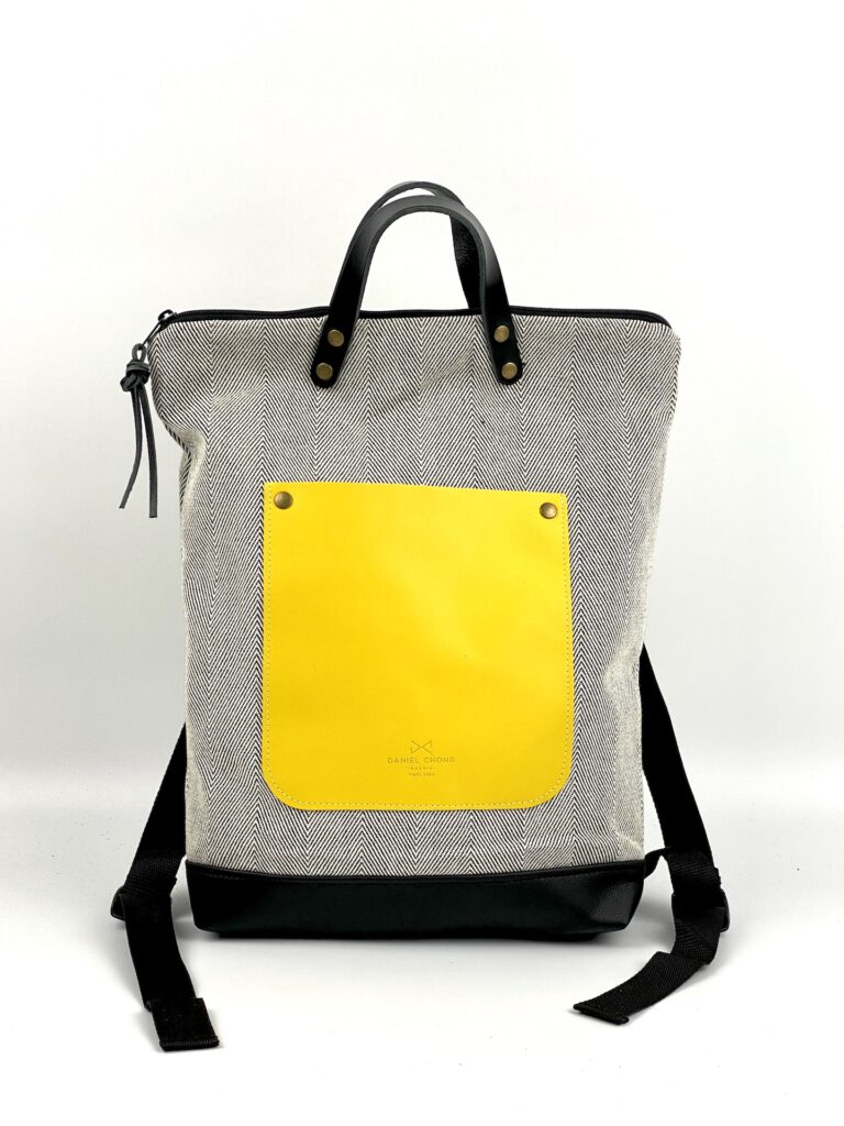Mochila ecológica de Daniel Chong