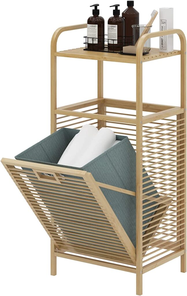 Mueble de baño de bambú