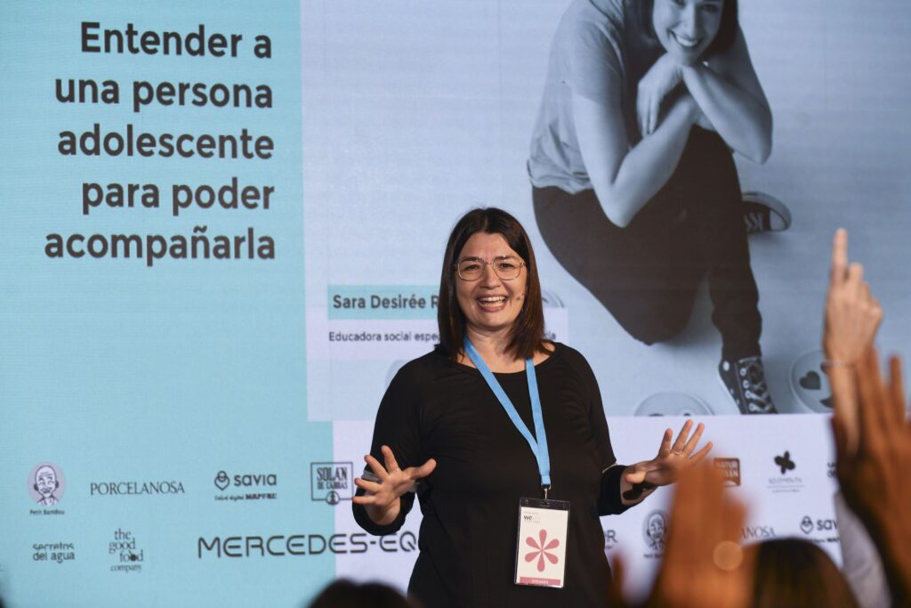 Sara Deirée Ruiz en Mercedes EQ-Welife Festival