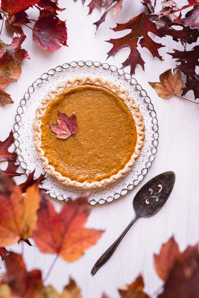 Receta saludable de tarta de calabaza.