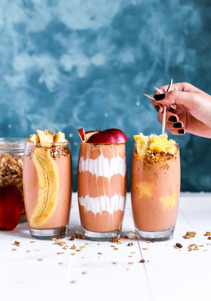 Ten en cuenta las calorías líquidas que ingieres con tu smoothie