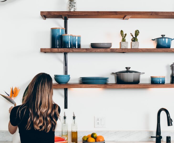 Mujer cocinando