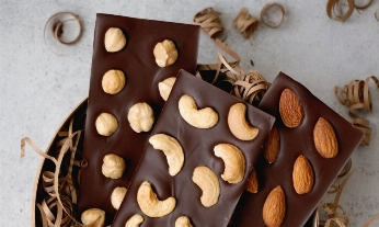 chocolate con almendras
