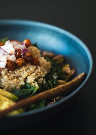 plato-quinoa-saludable Receta de quinoa, espinacas y ricotta
