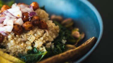 plato-quinoa-saludable Receta de quinoa, espinacas y ricotta