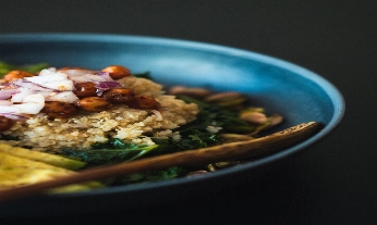 Receta de quinoa, espinacas y ricotta