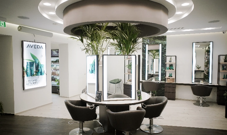 peluquerías veganas salón aveda