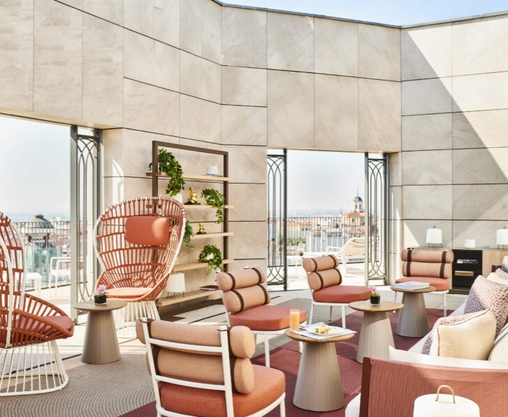 Terraza del Four Seasons Hotel Madrid