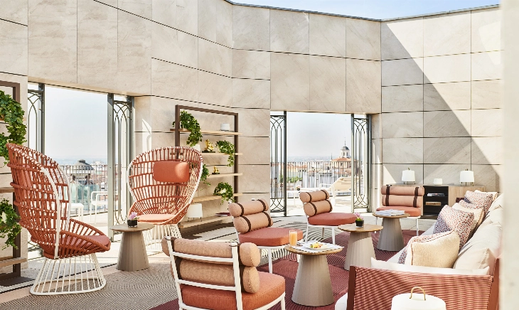 Terraza del Four Seasons Hotel Madrid