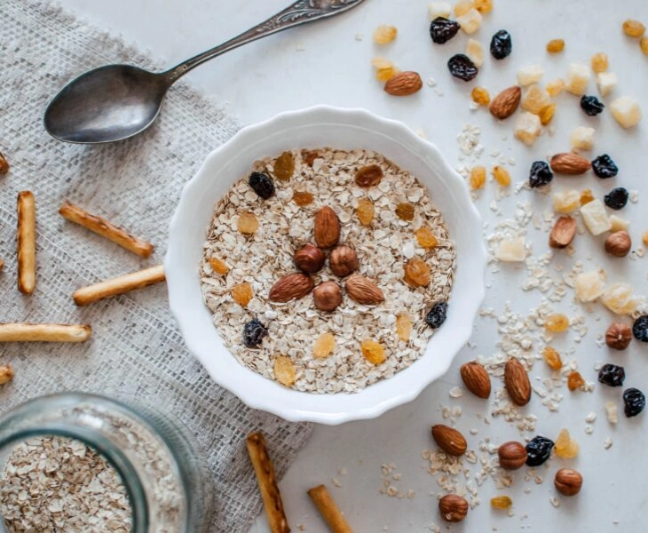 Desayuno de avena