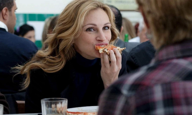 Julia Roberts en la película Come, Reza, Ama