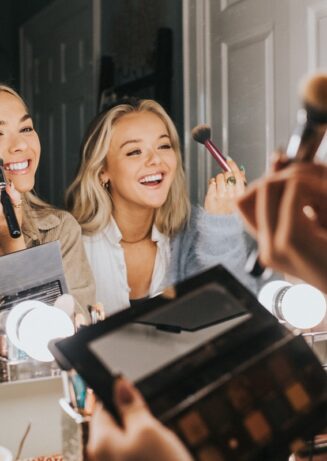 Maquillaje de la felicidad