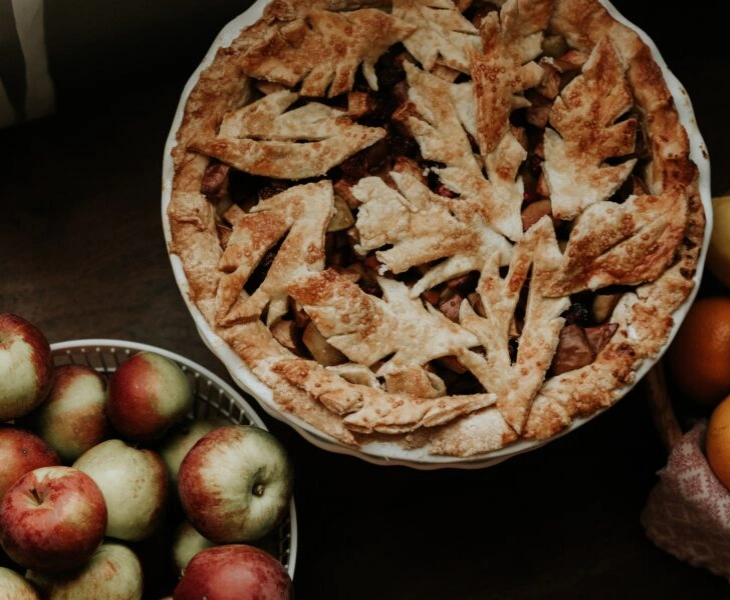 Receta de manzanas asadas./Foto: Unsplash.