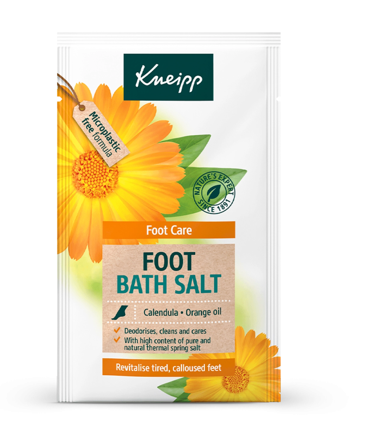 Sales de baño para pies de Kneipp