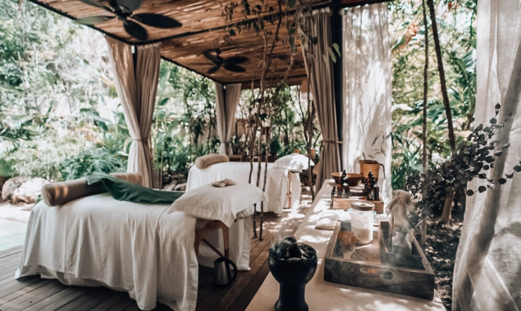The Healing Spot, en Tulum, México.