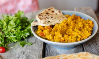 Plato de upma.