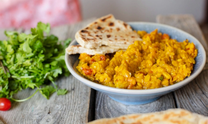Plato de upma.