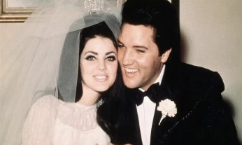 Parejas diferencia de edad Elvis y Priscilla.