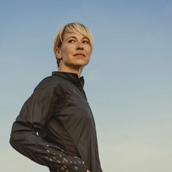 Mujer después de entrenar