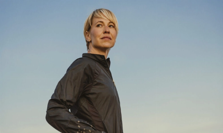 Mujer después de entrenar