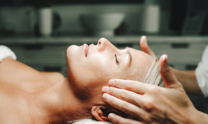 Tratamiento facial relajante