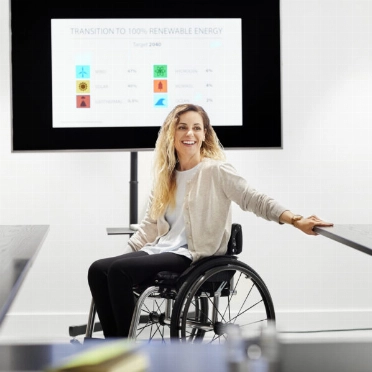Las empresas que cuentan con personas discapacitadas en sus nóminas destacan el buen clima laboral que suelen generar. FOTO: Getty.