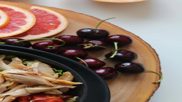 Plato saludable y con proteínas, perfecto en menopausia
