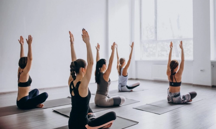 Clase de yoga