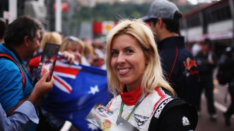 María de Villota en el Gran Premio de Fórmula 1 de Mónaco en 2012. FOTO: Getty.