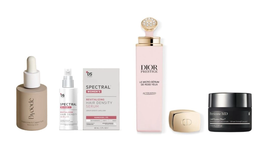 Cosméticos con cobre y no retinol