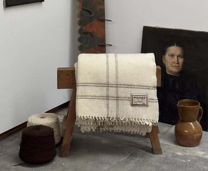 Manta lana merina mesta Mantas de lana merina