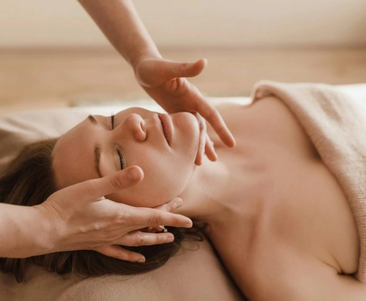 masaje drenante menopausia Una sesión de masaje drenante