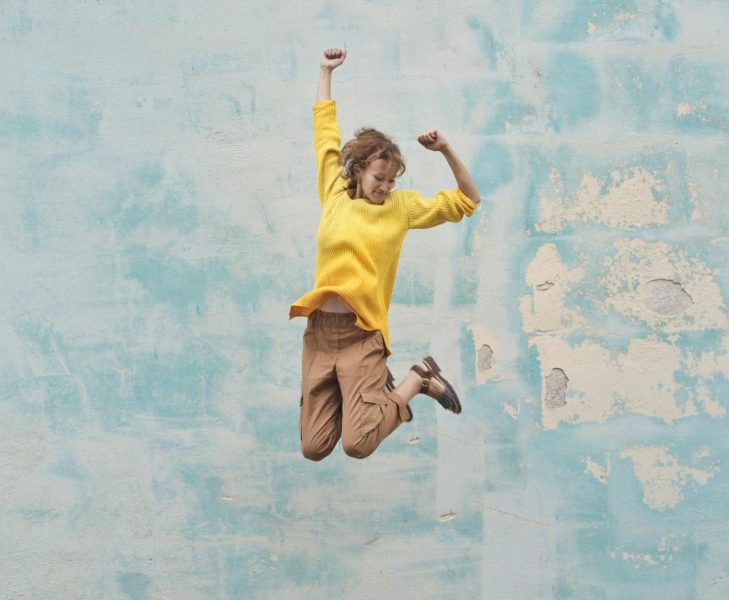 Mujer con menofog aliviada por los be