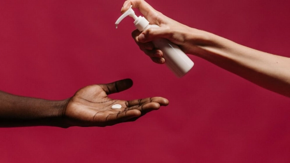 Minuto de oro de la crema corporal